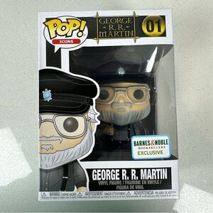 Funko Pop! Icons George R.R. Martin #01 Barnes & Noble Exclusive Figure